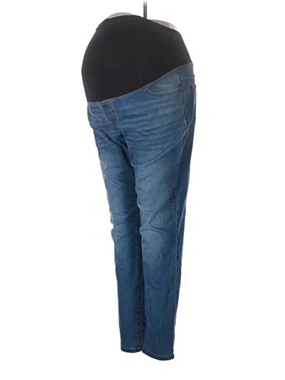 Pre-owned Isabel Maternity Jeans In Blue