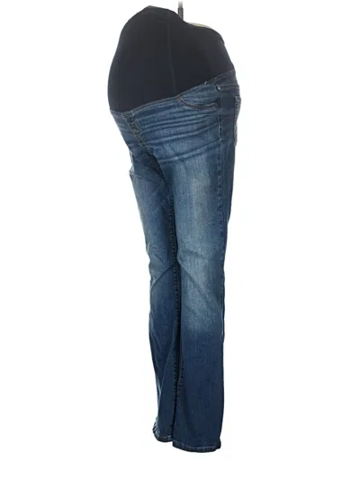 Pre-owned Isabel Maternity Jeans In Blue