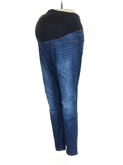 Pre-owned Isabel Maternity Jeans In Blue