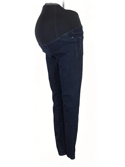 Pre-owned Isabel Maternity Jeggings In Blue