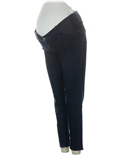 Pre-owned Isabel Maternity Jeggings In Blue