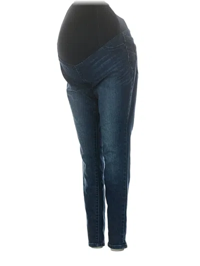 Pre-owned Isabel Maternity Jeggings In Blue