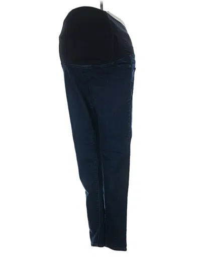 Pre-owned Isabel Maternity Jeggings In Blue
