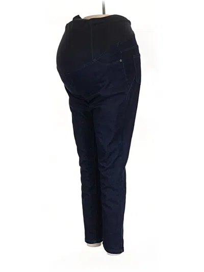 Pre-owned Isabel Maternity Jeggings In Blue