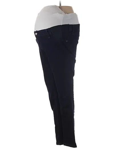 Pre-owned Isabel Maternity Jeggings In Blue