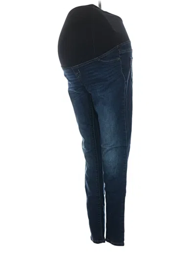 Pre-owned Isabel Maternity Jeggings In Blue