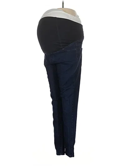 Pre-owned Isabel Maternity Jeggings In Blue