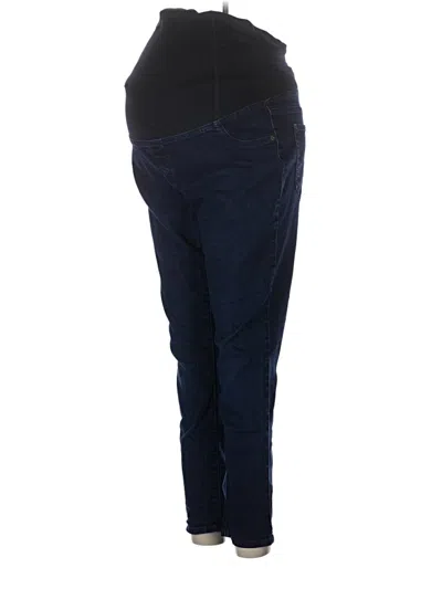 Pre-owned Isabel Maternity Jeggings In Blue