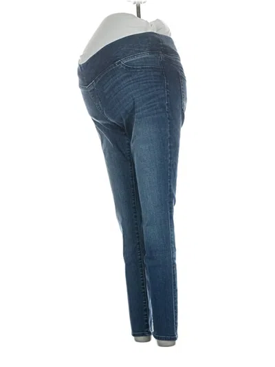 Pre-owned Isabel Maternity Jeggings In Blue