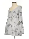 Isabel Maternity Kimono In Gray