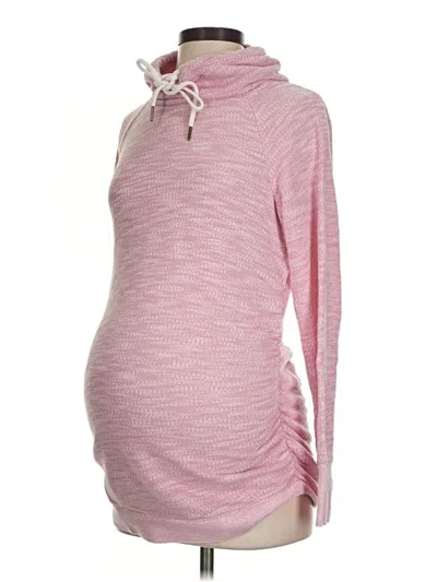 Pre-owned Isabel Maternity Pullover Sweater In Pink