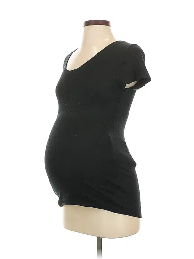 Pre-owned Isabel Maternity Short Sleeve T-shirt In Black