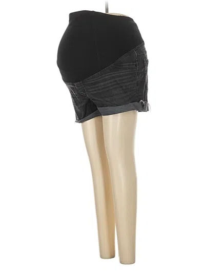 Pre-owned Isabel Maternity Shorts In Black