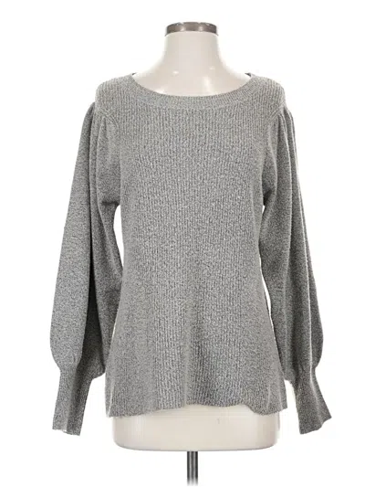 Pre-owned Isabel Pullover Sweater In Silver
