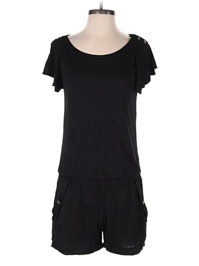 Pre-owned Isabel Romper In Black