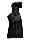 Isabel Sanchis Architectural Dress In Black