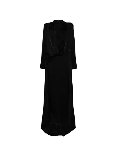 Isabel Sanchis Denes Maxi Dress In Black