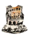 Isabel Sanchis Landscape Print Peplum Top In Multi