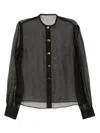 Isabel Sanchis Long-sleeved Shirt In Black