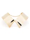 Isabel Sanchis Metal Collar Necklace In Gold