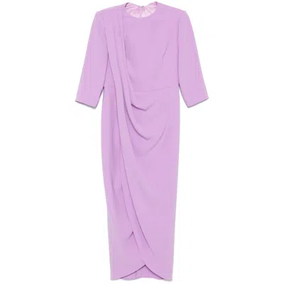 Isabel Sanchis Purple Suits & Dresses