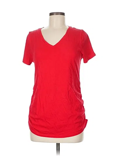 Pre-owned Isabel Short Sleeve T-shirt In Red