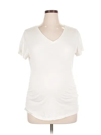 Pre-owned Isabel Short Sleeve T-shirt In White