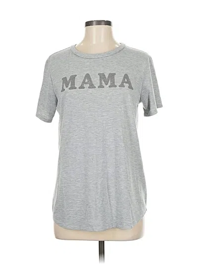 Pre-owned Isabel Short Sleeve T-shirt In Gray