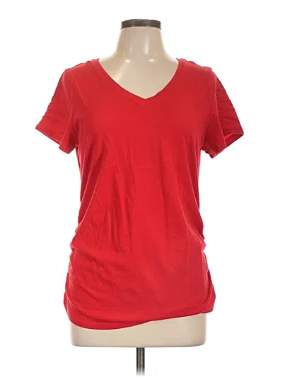 Pre-owned Isabel Short Sleeve T-shirt In Red