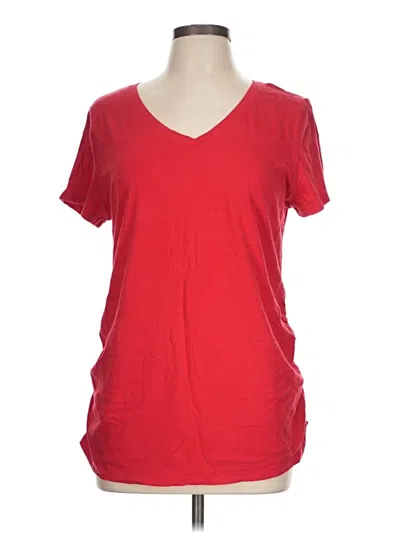 Pre-owned Isabel Short Sleeve T-shirt In Red