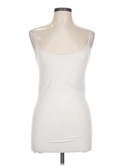 Pre-owned Isabel Tank Top Ivory Strapless Neckline Tops In White
