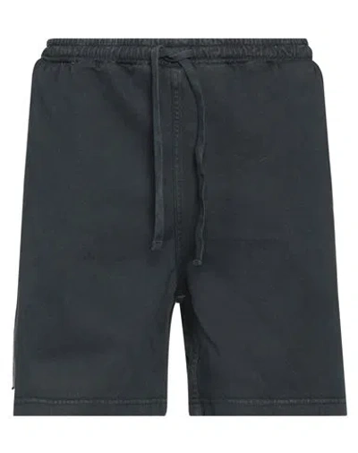 Isabella 1985 Man Shorts & Bermuda Shorts Charcoal Size Xl Cotton, Elastane In Grey