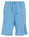 Isabella 1985 Man Shorts & Bermuda Shorts Pastel Blue Size M Cotton