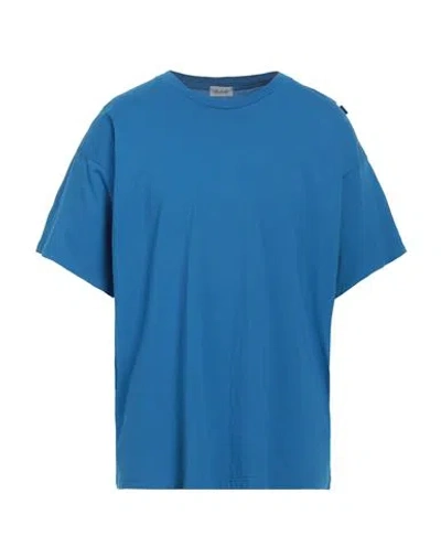Isabella 1985 Man T-shirt Azure Size M Cotton In Multi
