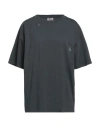 Isabella 1985 Woman T-shirt Lead Size Xl Cotton In Grey