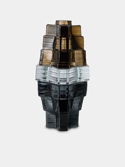 Isabella Kullmann No. 10 Hand-blown Glass Vase In Black