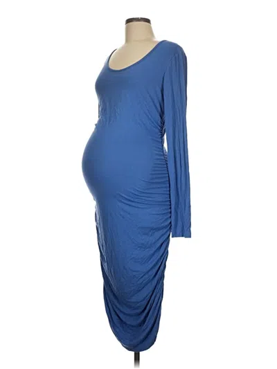 Pre-owned Isabella Oliver Casual Dress In Blue