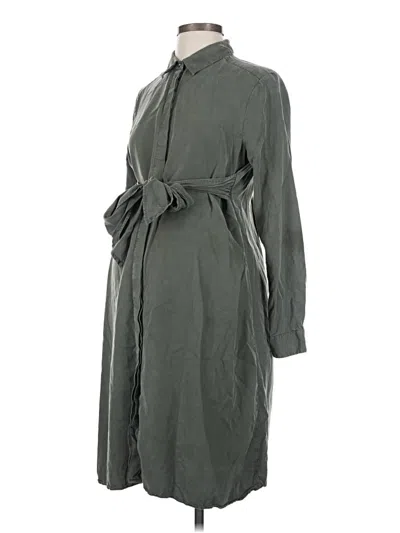 Pre-owned Isabella Oliver Casual Dress In Gray