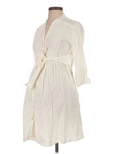Pre-owned Isabella Oliver Casual Dress In Ivory
