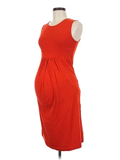 Pre-owned Isabella Oliver Casual Dress In Red