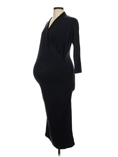Pre-owned Isabella Oliver Cocktail Dress In Black