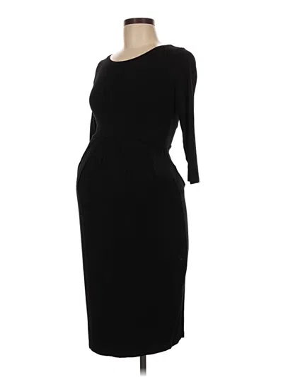 Pre-owned Isabella Oliver Cocktail Dress In Black