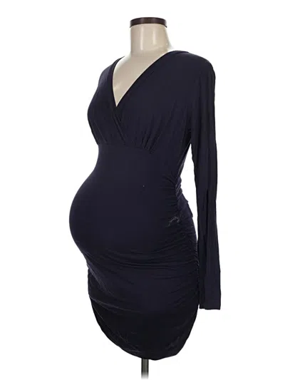 Pre-owned Isabella Oliver Cocktail Dress In Blue