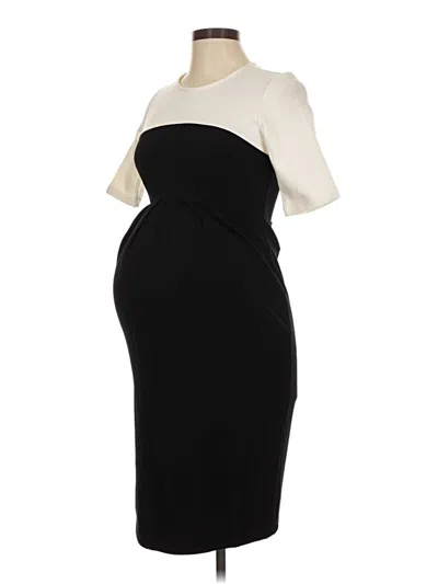 Pre-owned Isabella Oliver Cocktail Dress In Ivory