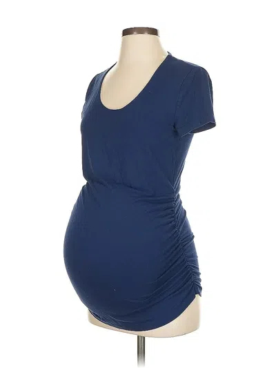 Pre-owned Isabella Oliver Short Sleeve T-shirt In Blue