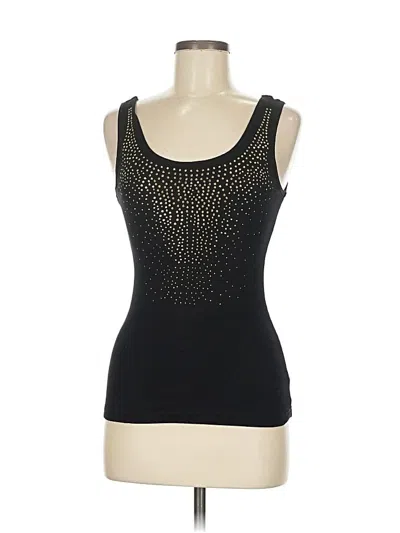 Pre-owned Isabella Rodriguez Tank Top Black Strapless Neckline Tops