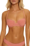 Isabella Rose Como Underwire Bikini Top In Multi