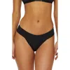 Isabella Rose Mallorca Maui Rib Swim Bottoms In Black