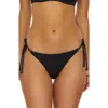 Isabella Rose Mallorca Side Tie Brazilian Bikini Bottoms In Black