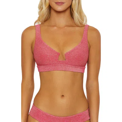 Isabella Rose Marseille U-wire Bikini Top In Rouge